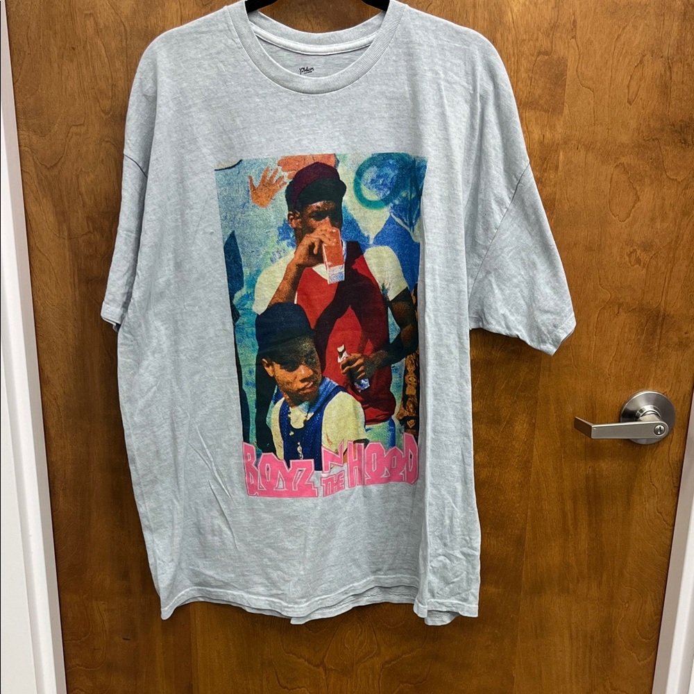 Boyz N The Hood Gray Graphic Men's T-Shirt